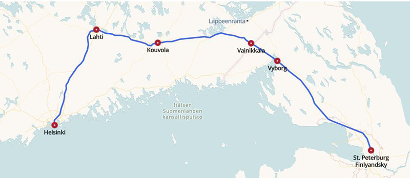 route map for allegro